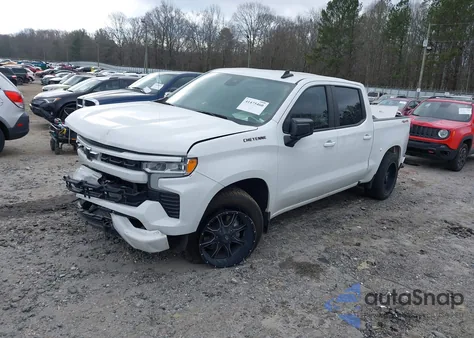 2022 Chevrolet Silverado 1500 4Wd Short Bed Rst из США, поврежденный, VIN 2GCUDEED7N1501736